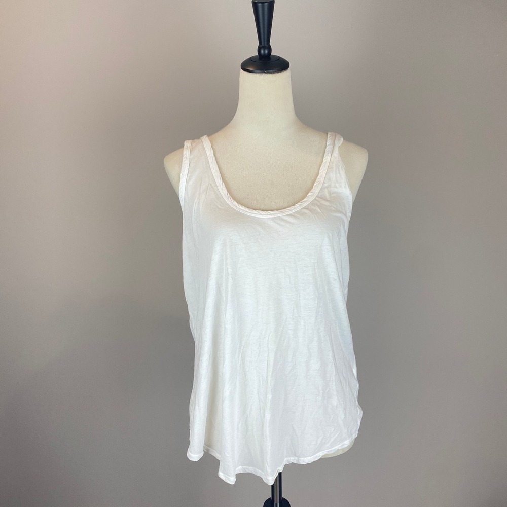 Standard James Perse Racerback Tank Women's SIze 4 (US 10) White